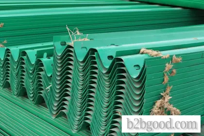 Two Wave Highway Guardrail