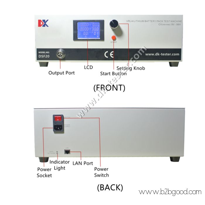 12V-84V LITHIUM BATTERY AUTO CYCLE CHARGE AND DISCHARGE CAPACITY TESTER 99V 20A