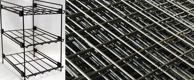Wire Mesh Partition Shelving