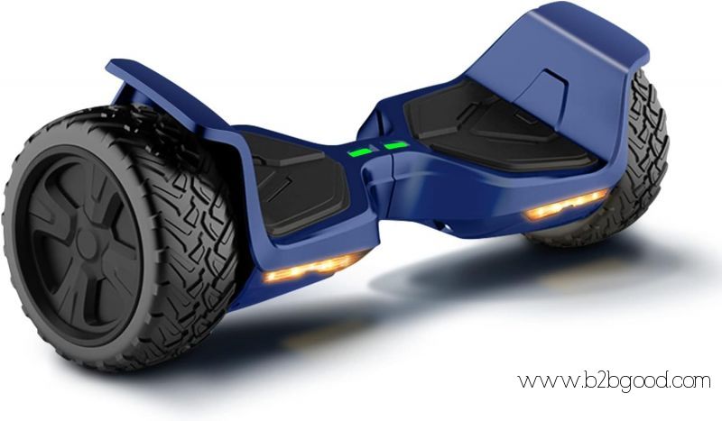 RIDEO 8.5 inches All Terrain Off Road Hoverboard Self Balance Scooter with Bluetooth Speaker LED Lig