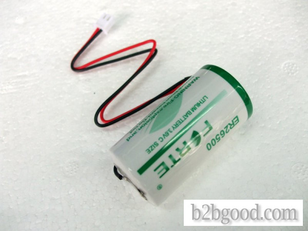 ER26500锂亚电池3.6V C size 9000mAh 传感器专用电池