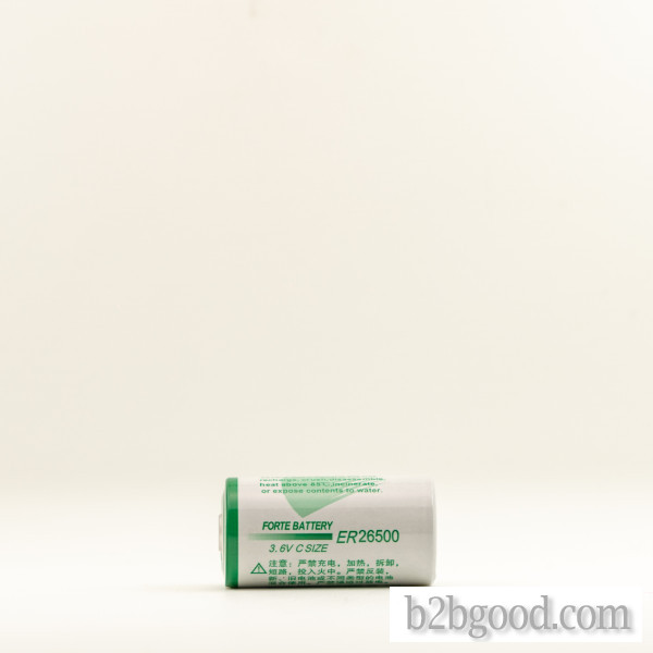 ER26500锂亚电池3.6V C size 9000mAh 传感器专用电池