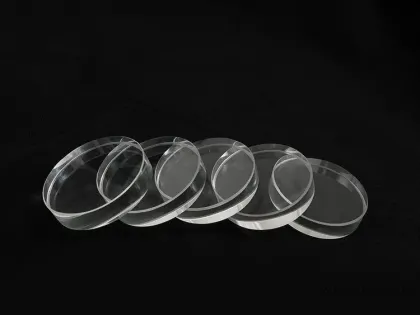 SODA-LIME ROUND GLASS