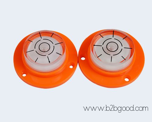 Round Level Vials With Plastic Base