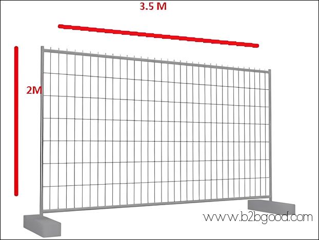 Construction Site Temporary Fence
