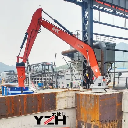 China Pedestal Rockbreaker Boom