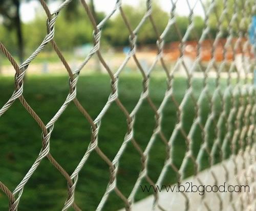 Stainless Steel Cable Webnet Knotted