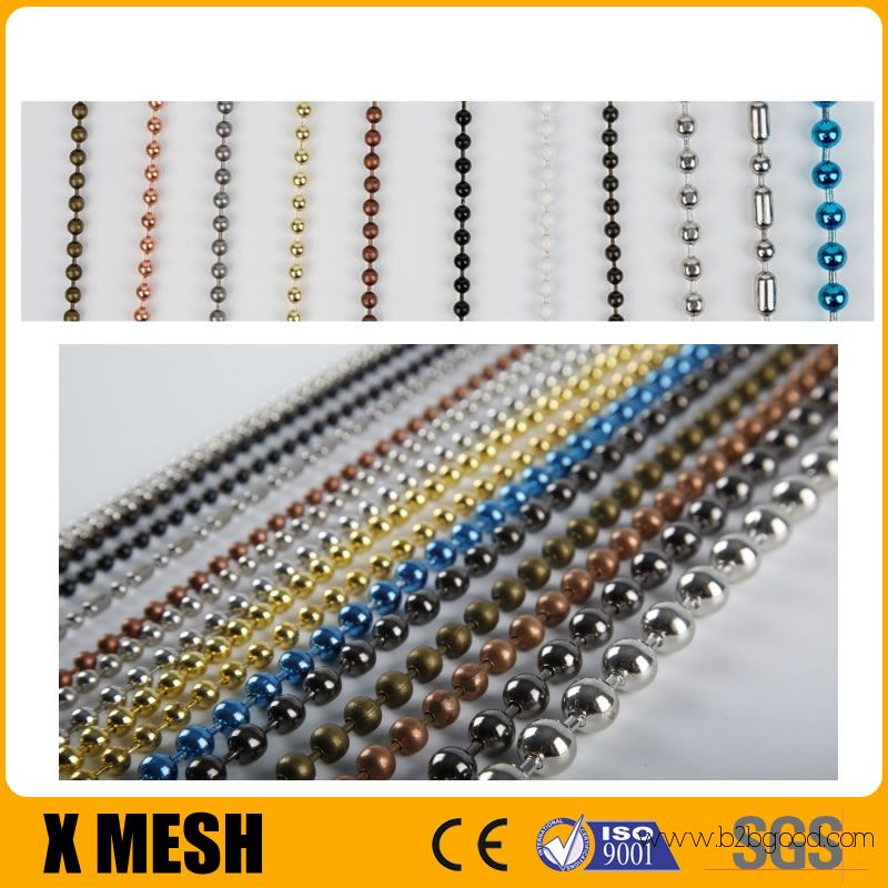 Metallic Mesh Curtains And Ball Chain Curtains