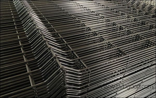 Curved Welded Wire Mesh Fence