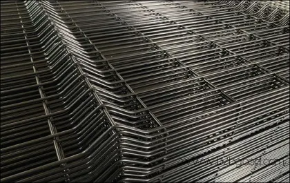 Curved Welded Wire Mesh Fence