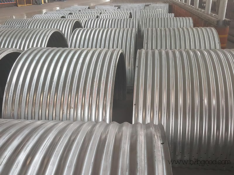 Spiral Corrugated Steel Pipes