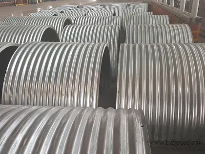 Spiral Corrugated Steel Pipes