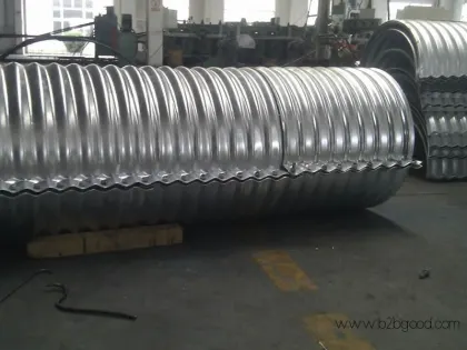 Nestable Corrugated Steel Pipe