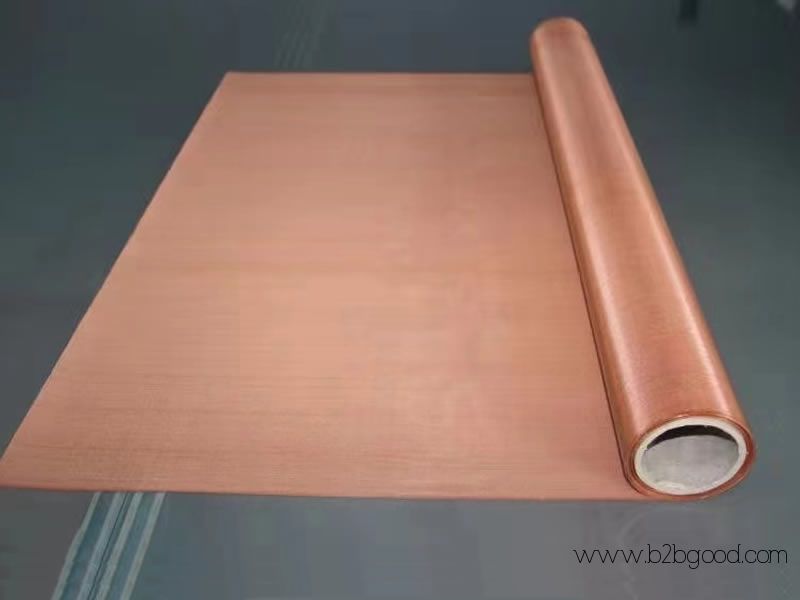 PHOSPHOR COPPER WIRE MESH: 20-500 MESH, 0.03-0.5MM WIRE, 0.04-1.0MM APERTURE, 1.0/1.2M ROLLS