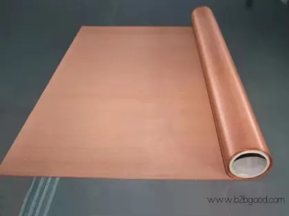 PHOSPHOR COPPER WIRE MESH: 20-500 MESH, 0.03-0.5MM WIRE, 0.04-1.0MM APERTURE, 1.0/1.2M ROLLS