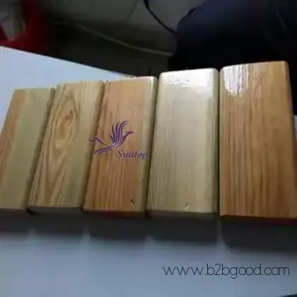 Micronized wax used for wood coating