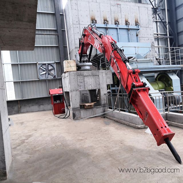 Stationary boom system