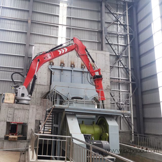 Stationary boom system